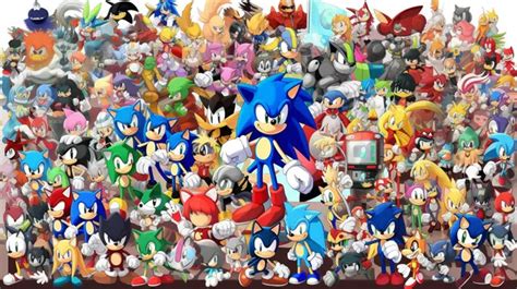 todos os personagens do sonic|Confira a lista completa dos personagens principais。